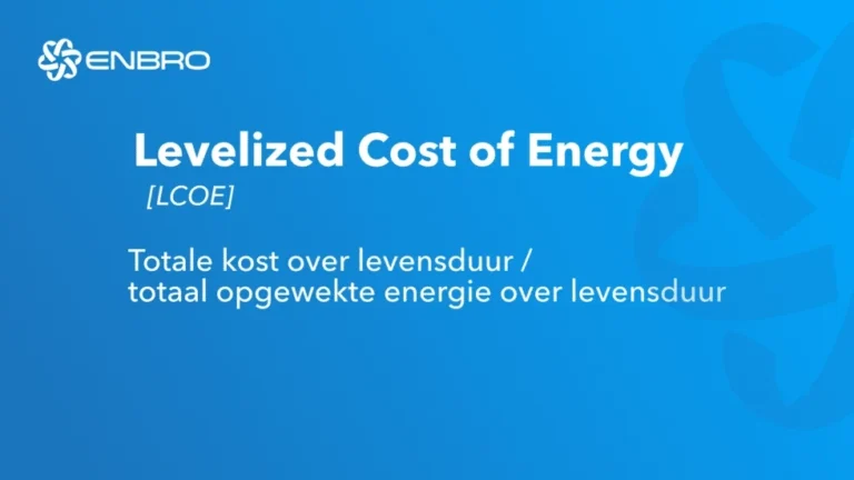 De Levelized Cost of Energy ontleed